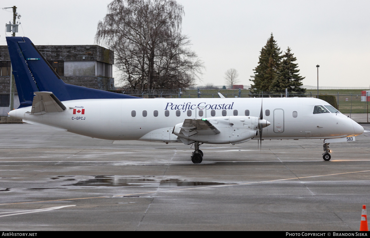 Aircraft Photo of C-GPCJ | Saab 340B/Plus | Pacific Coastal Airlines | AirHistory.net #792576