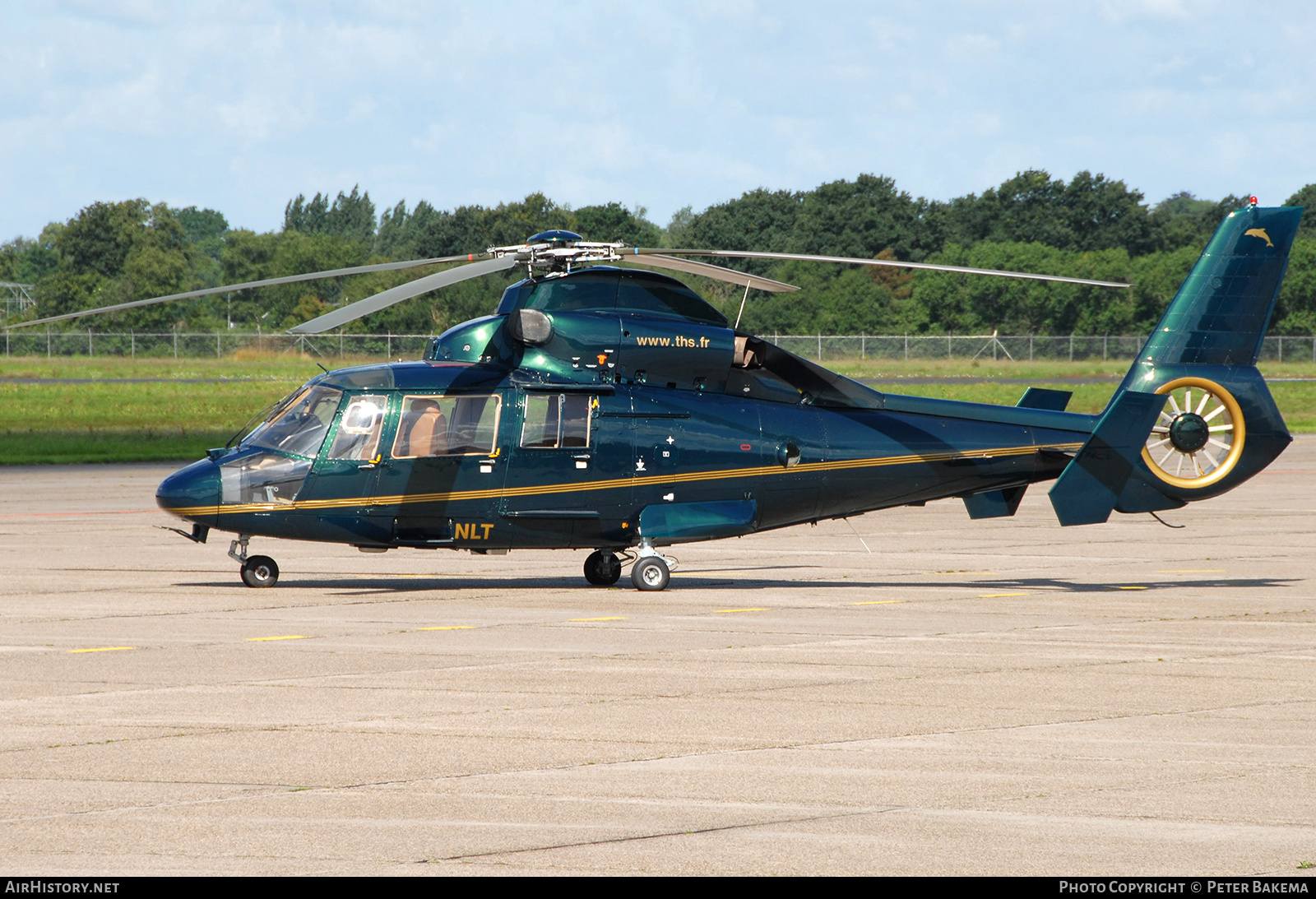 Aircraft Photo of F-GNLT | Aerospatiale SA-365N-2 Dauphin 2 | THS - Trans Hélicoptère Service | AirHistory.net #792597