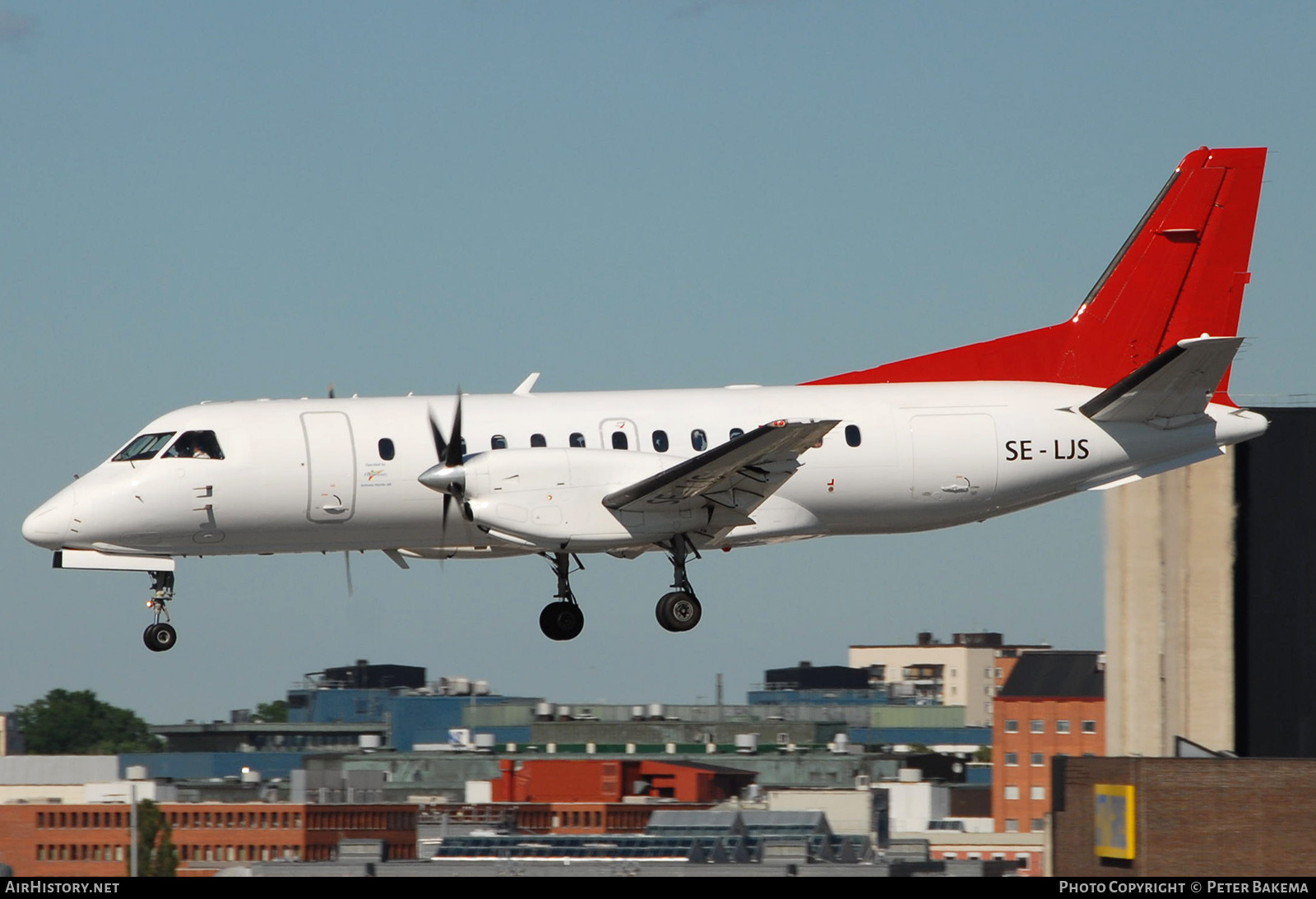 Aircraft Photo of SE-LJS | Saab 340B | AirHistory.net #792603