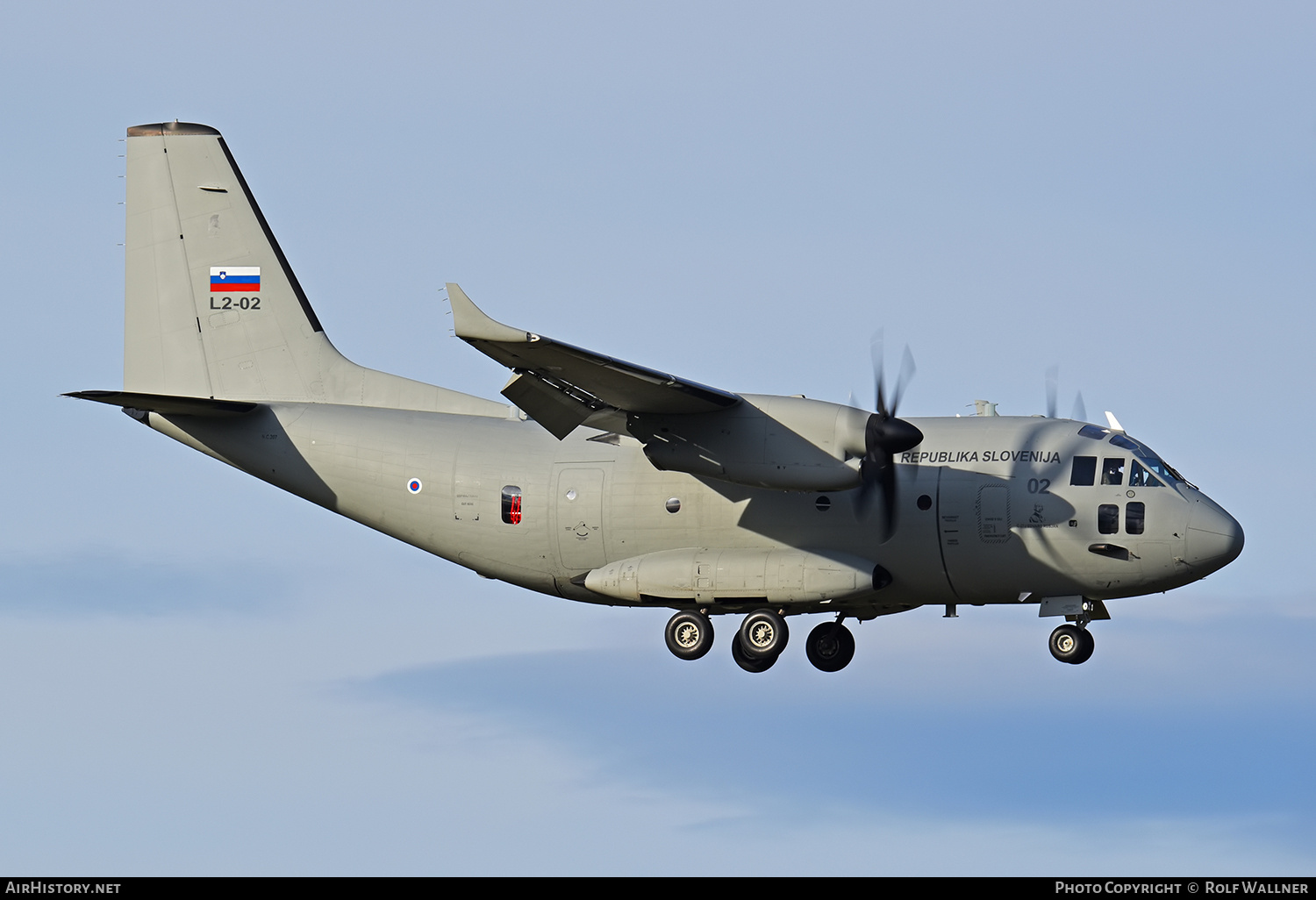Aircraft Photo of L2-02 | Alenia C-27J Spartan NG | Slovenia - Air Force | AirHistory.net #792617