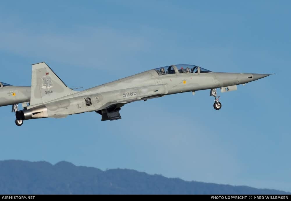 Aircraft Photo of 5389 / 30115 | Northrop F-5F Tiger II | Taiwan - Air Force | AirHistory.net #792632