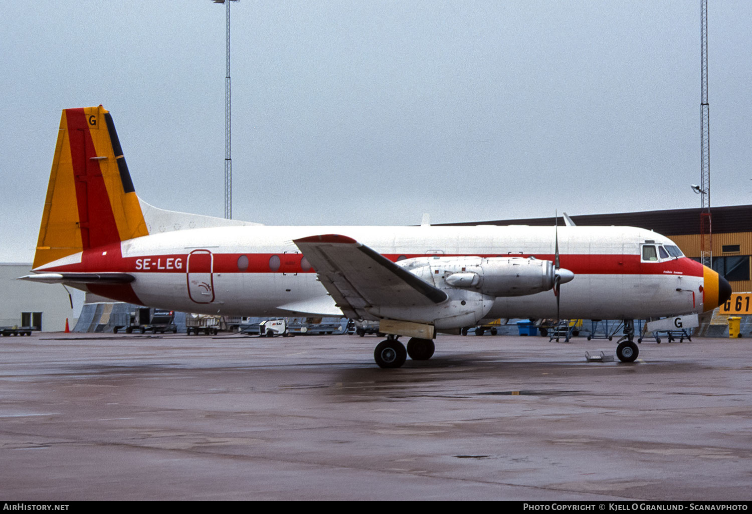 Aircraft Photo of SE-LEG | Hawker Siddeley HS-748 Srs2/244 | West Air Sweden | AirHistory.net #792635