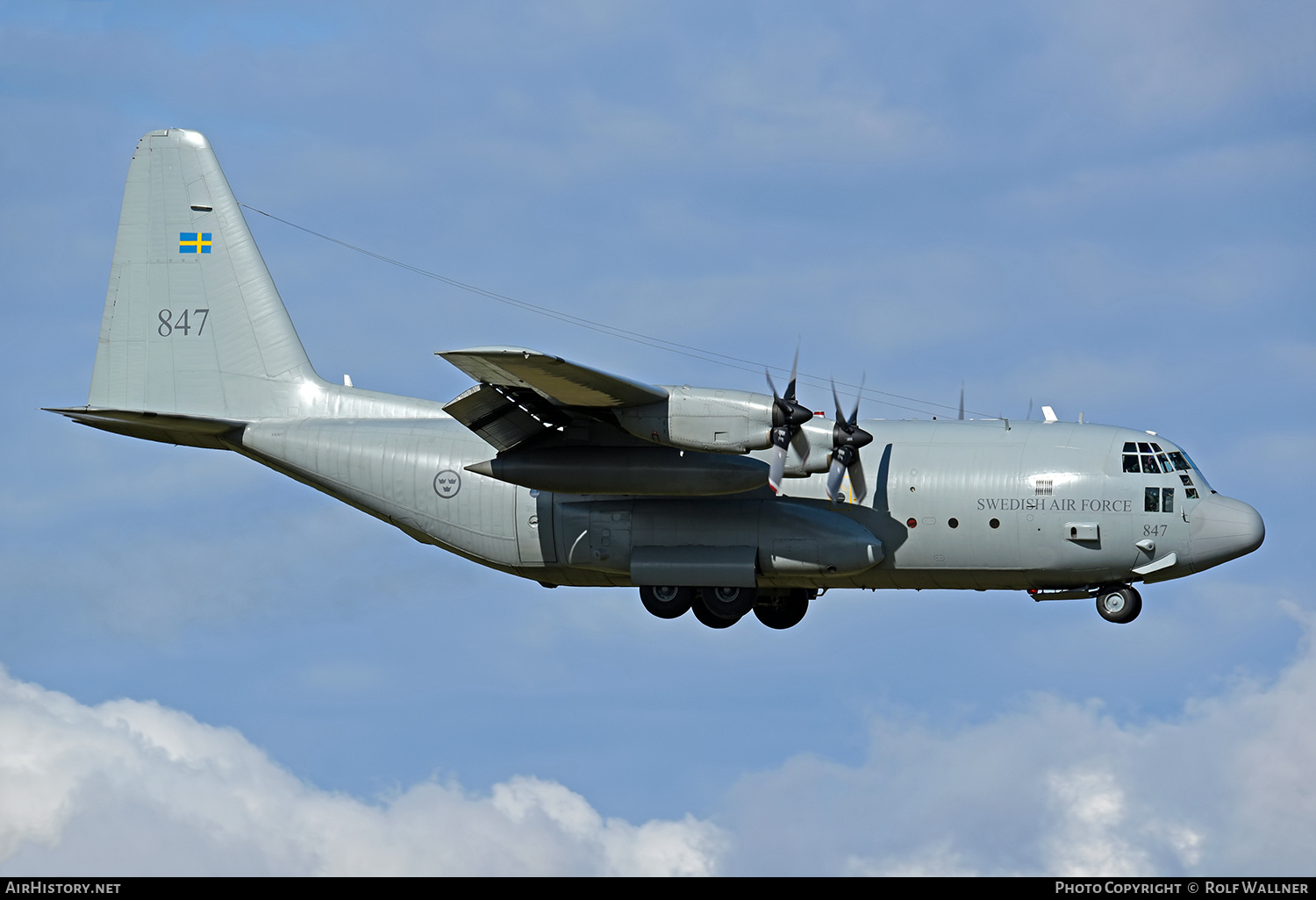 Aircraft Photo of 84007 | Lockheed Tp84 Hercules | Sweden - Air Force | AirHistory.net #792646