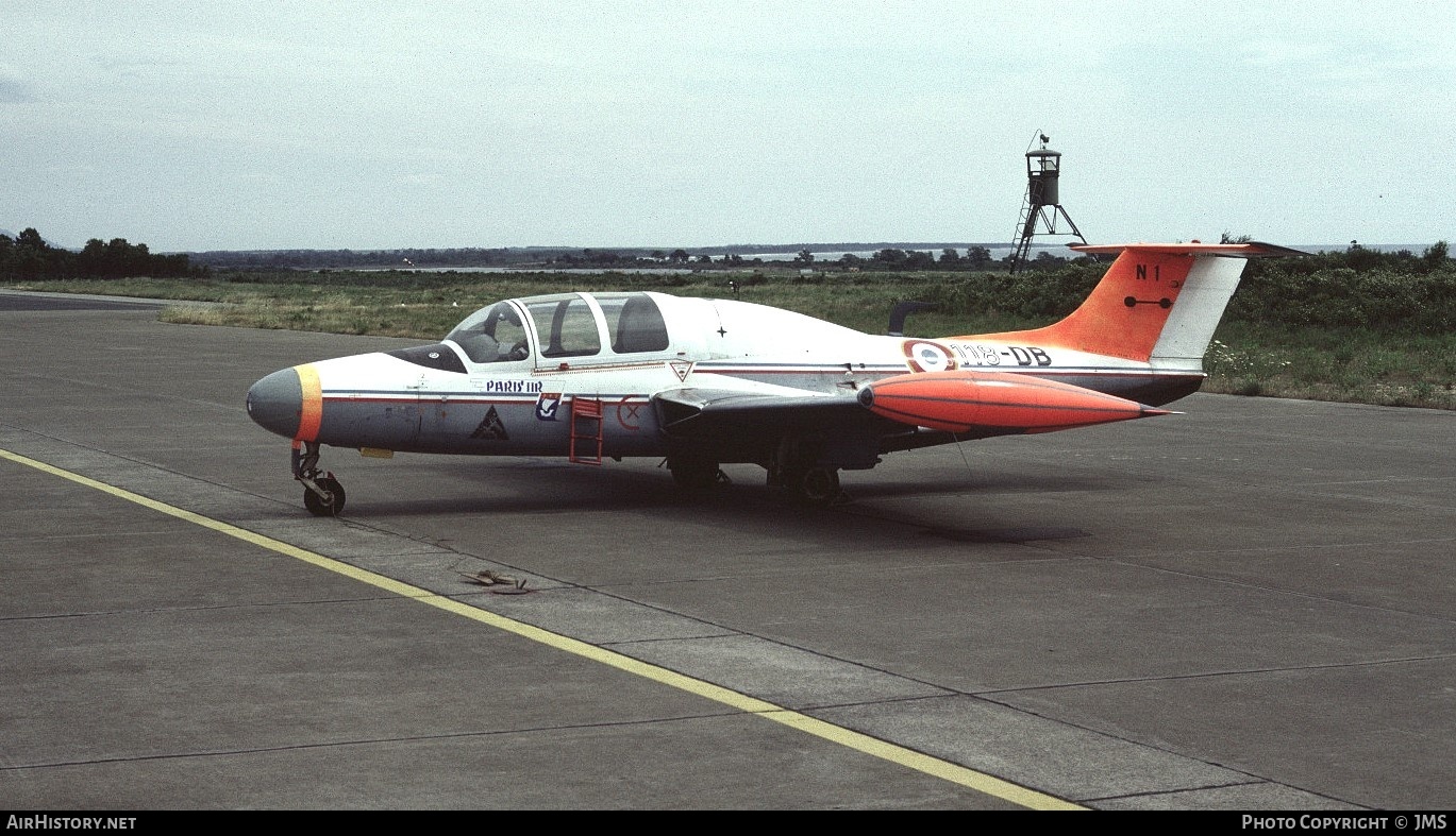 Aircraft Photo of 1 | Morane-Saulnier MS-760B Paris IIR | France - Air Force | AirHistory.net #792649
