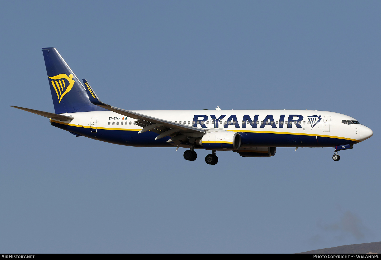 Aircraft Photo of EI-ENJ | Boeing 737-8AS | Ryanair | AirHistory.net #792651