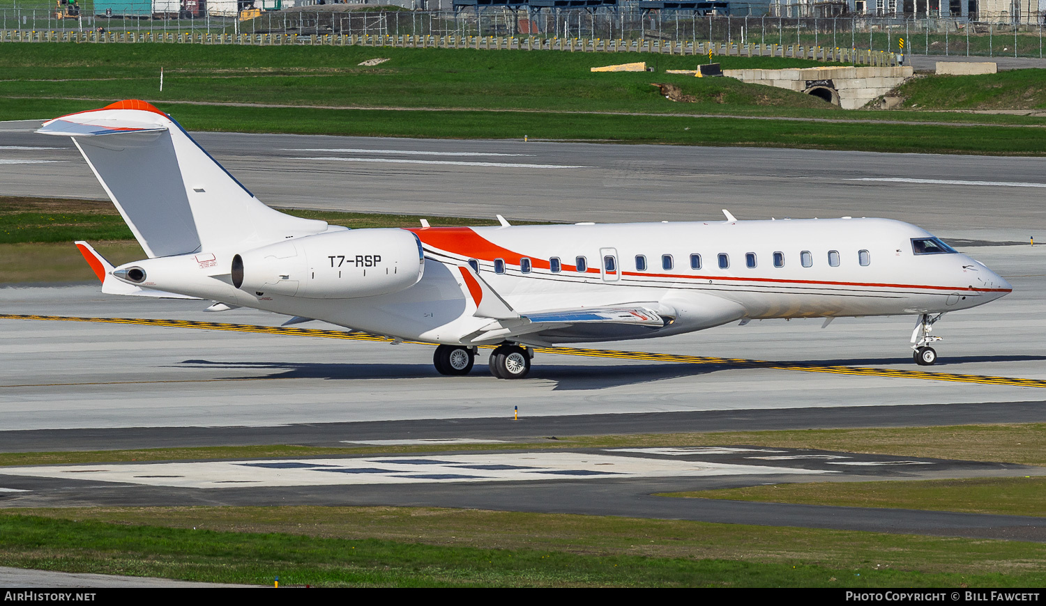 Aircraft Photo of T7-RSP | Bombardier Global 6000 (BD-700-1A10) | AirHistory.net #792689
