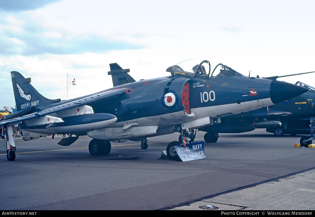 Aircraft Photo of XZ451 | British Aerospace Sea Harrier FRS1 | UK - Navy | AirHistory.net #792695