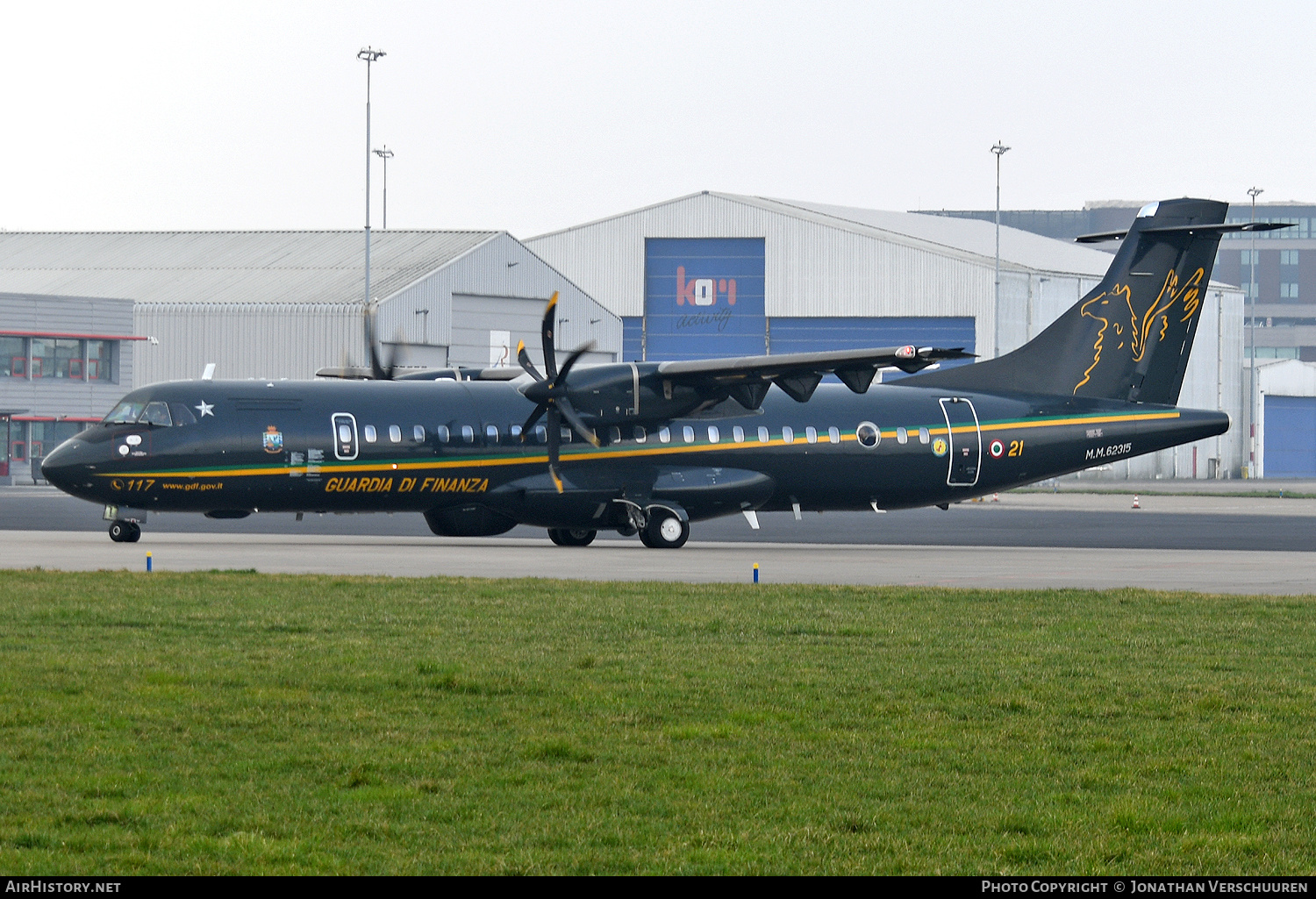 Aircraft Photo of MM62315 | ATR P-72B | Italy - Guardia di Finanza | AirHistory.net #792707