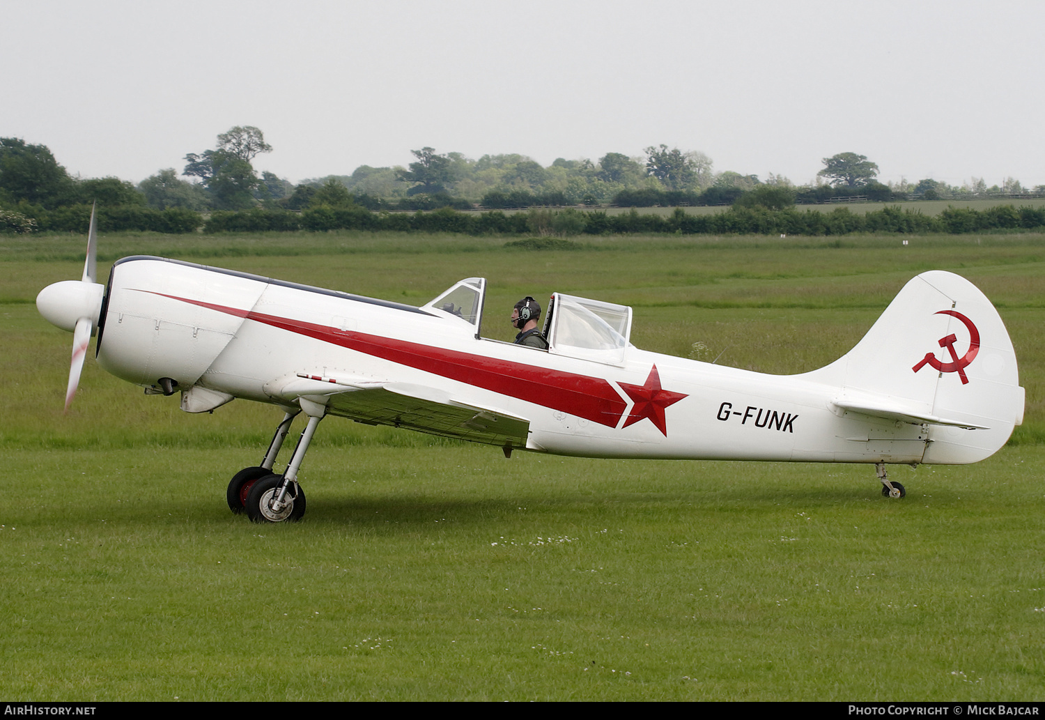 Aircraft Photo of G-FUNK | Yakovlev Yak-50 | Soviet Union - Air Force | AirHistory.net #792708