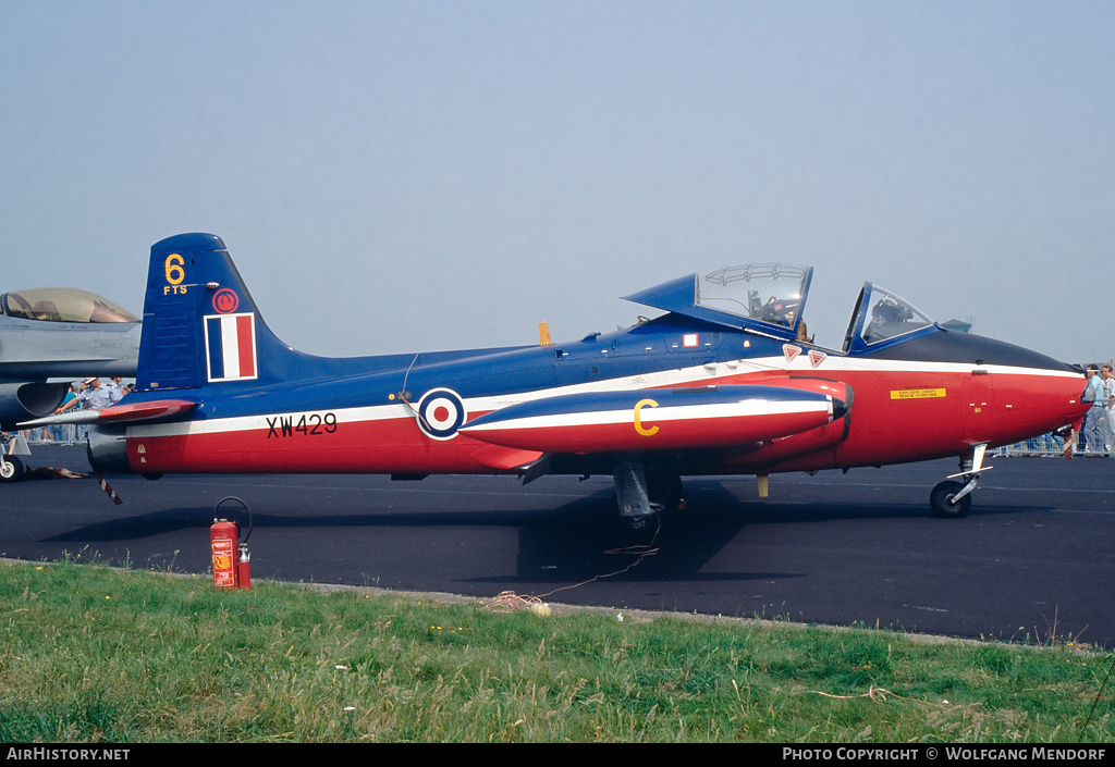 Aircraft Photo of XW429 | BAC 84 Jet Provost T5B | UK - Air Force | AirHistory.net #792711