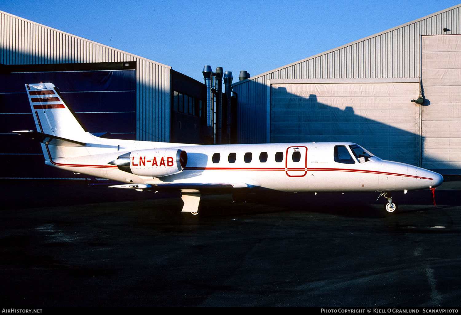 Aircraft Photo of LN-AAB | Cessna 550 Citation II | AirHistory.net #792712