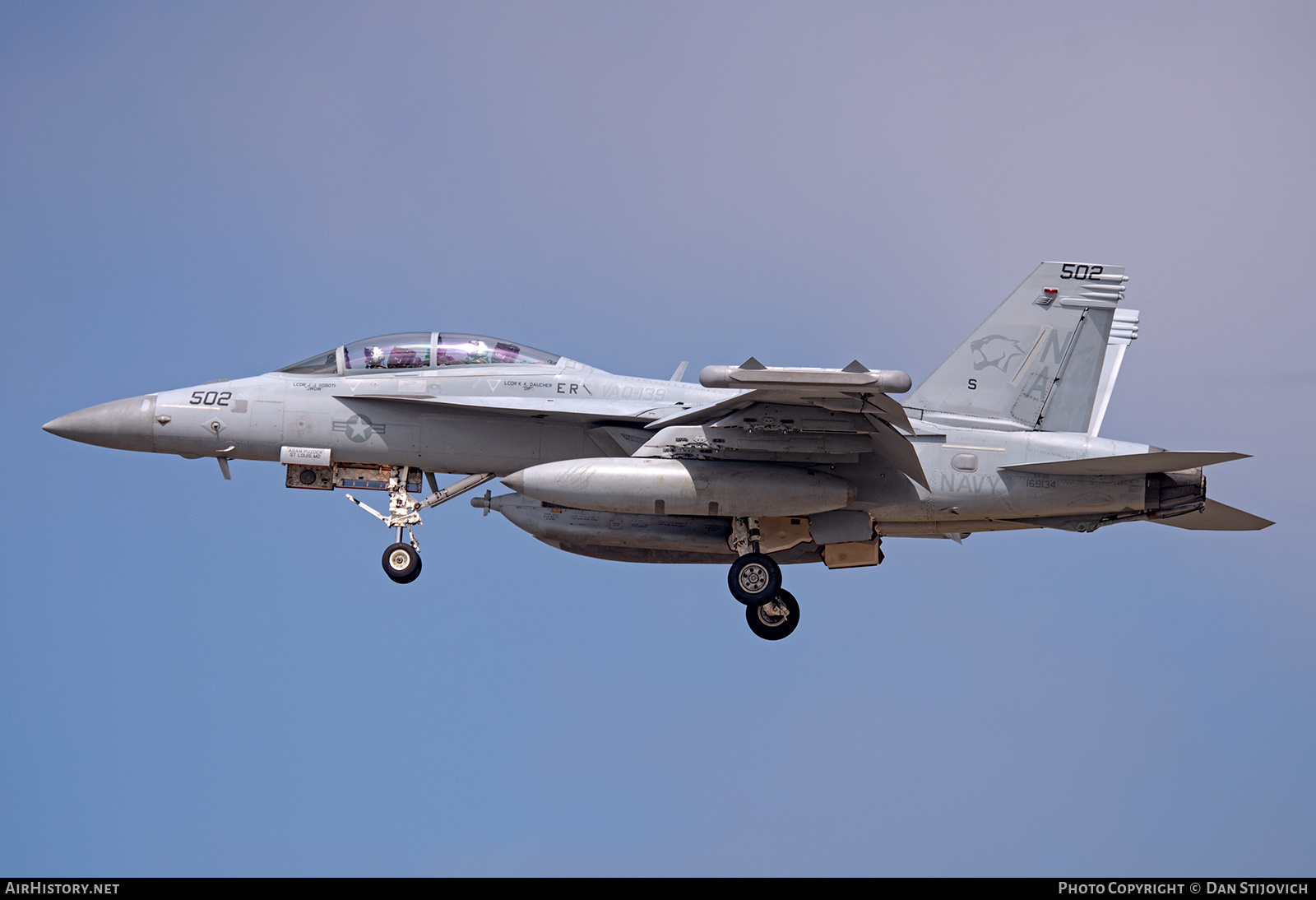 Aircraft Photo of 169134 | Boeing EA-18G Growler | USA - Navy | AirHistory.net #792726
