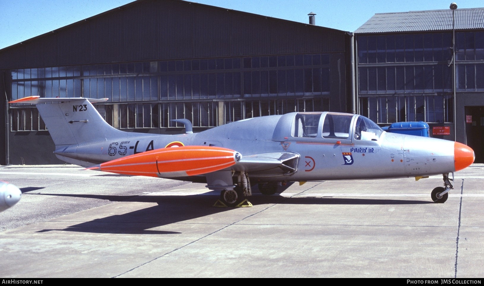 Aircraft Photo of 23 | Morane-Saulnier MS-760 Paris IR | France - Air Force | AirHistory.net #792730