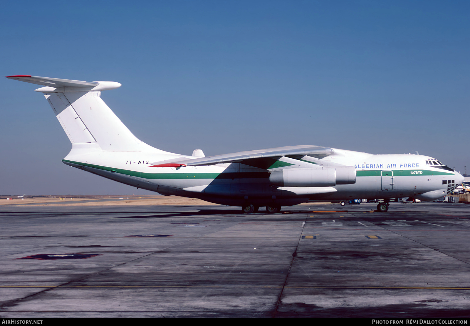 Aircraft Photo of 7T-WIG | Ilyushin Il-76TD | Algeria - Air Force | AirHistory.net #792733