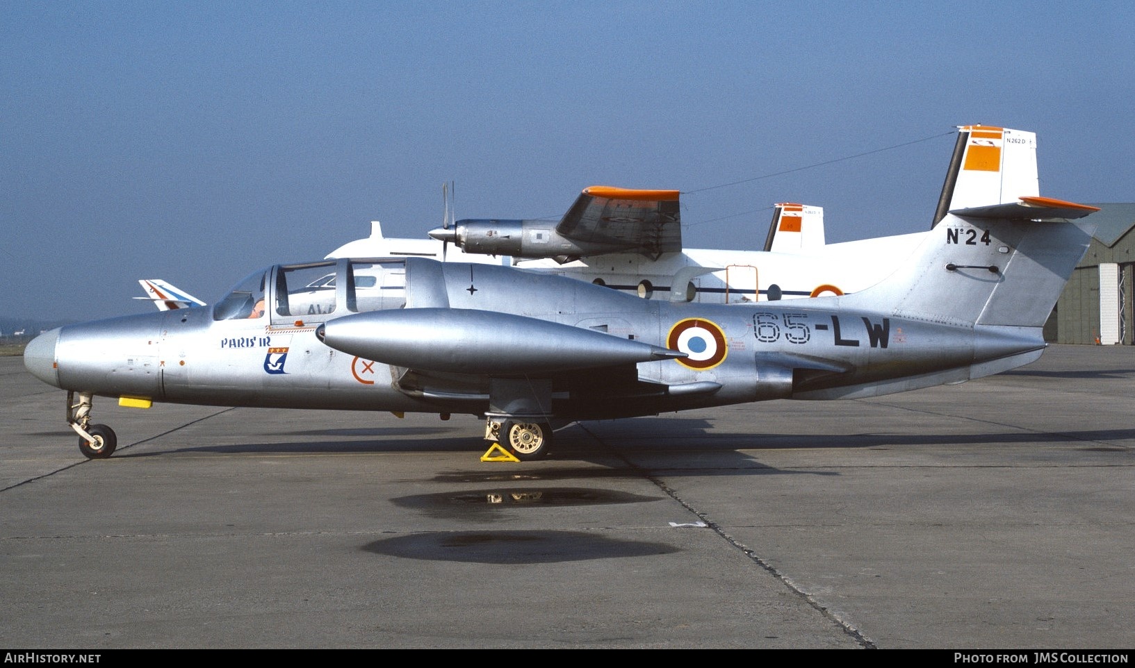 Aircraft Photo of 24 | Morane-Saulnier MS-760 Paris IR | France - Air Force | AirHistory.net #792734