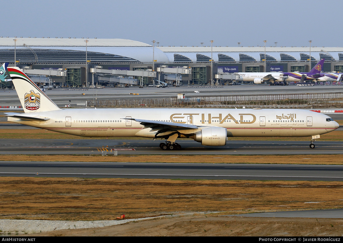 Aircraft Photo of A6-ETI | Boeing 777-3FX/ER | Etihad Airways | AirHistory.net #792749