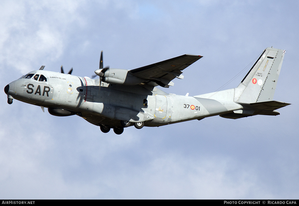 Aircraft Photo of T.19B-12 / D4-01 | CASA/IPTN CN235M-100 | Spain - Air Force | AirHistory.net #792763