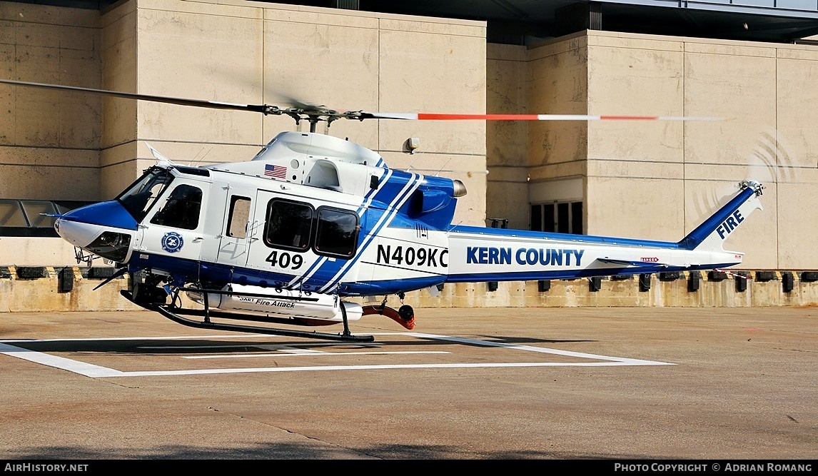 Aircraft Photo of N409KC | Bell 412EPX | Kern County Fire Department | AirHistory.net #792768