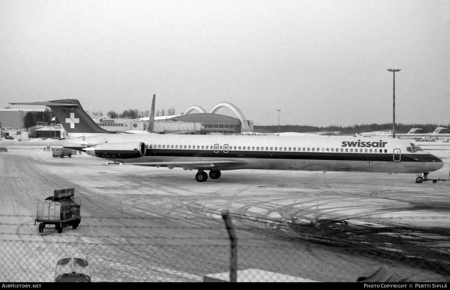 Aircraft Photo of HB-ISX | McDonnell Douglas MD-81 (DC-9-81) | Swissair | AirHistory.net #792769