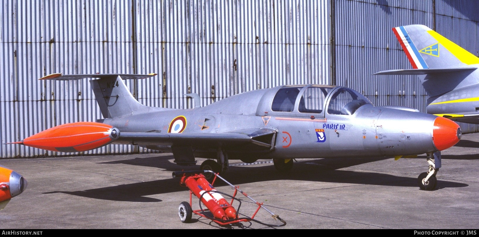 Aircraft Photo of 24 | Morane-Saulnier MS-760 Paris IR | France - Air Force | AirHistory.net #792775