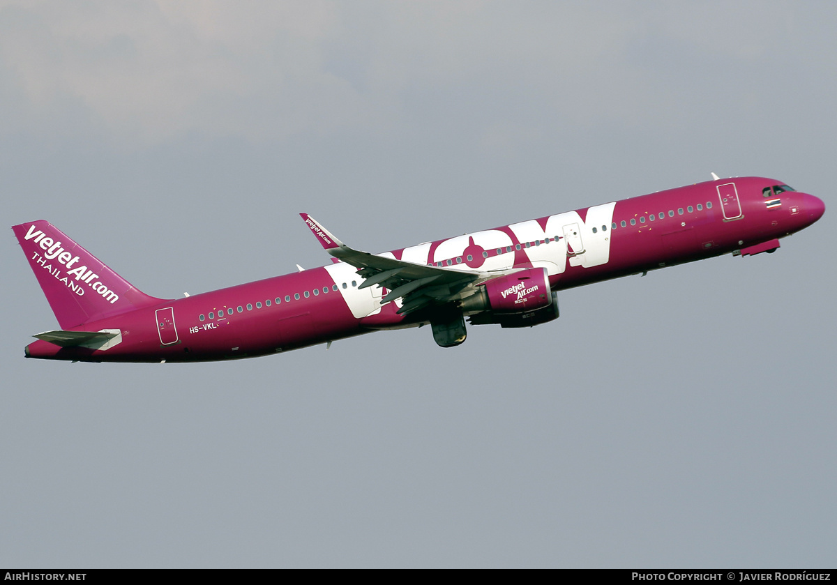 Aircraft Photo of HS-VKL | Airbus A321-211 | VietJet Air | AirHistory.net #792778