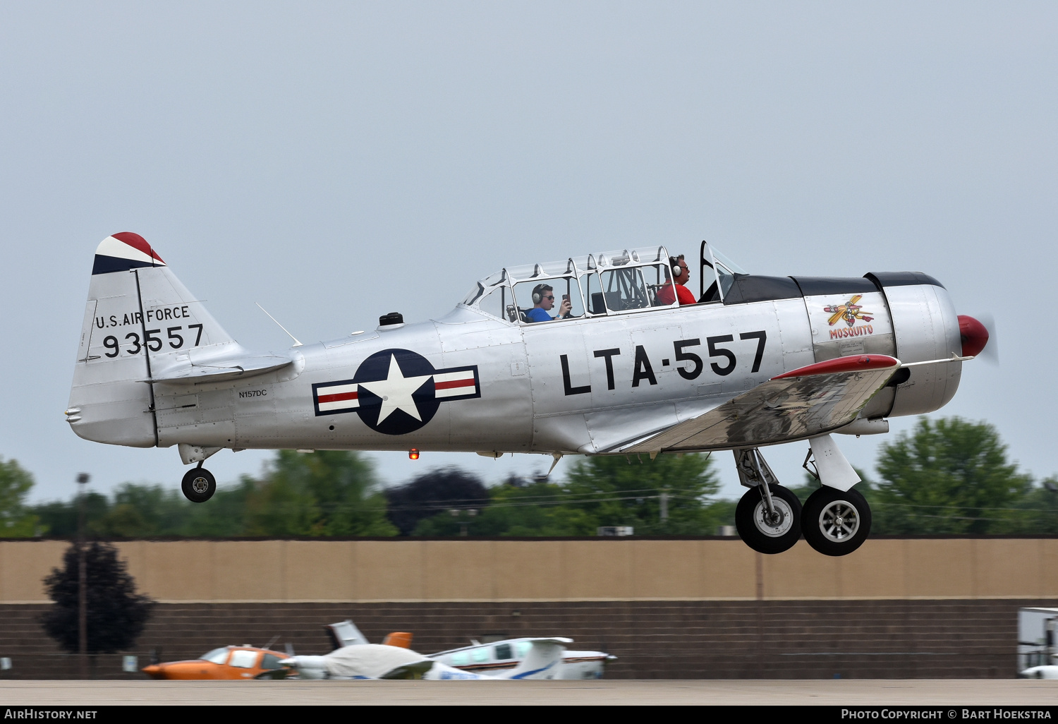 Aircraft Photo of N157DC / 93557 | North American T-6G Texan | USA - Air Force | AirHistory.net #792785