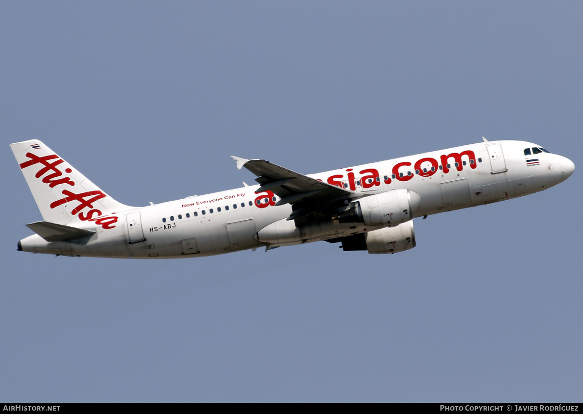 Aircraft Photo of HS-ABJ | Airbus A320-216 | AirAsia | AirHistory.net #792787