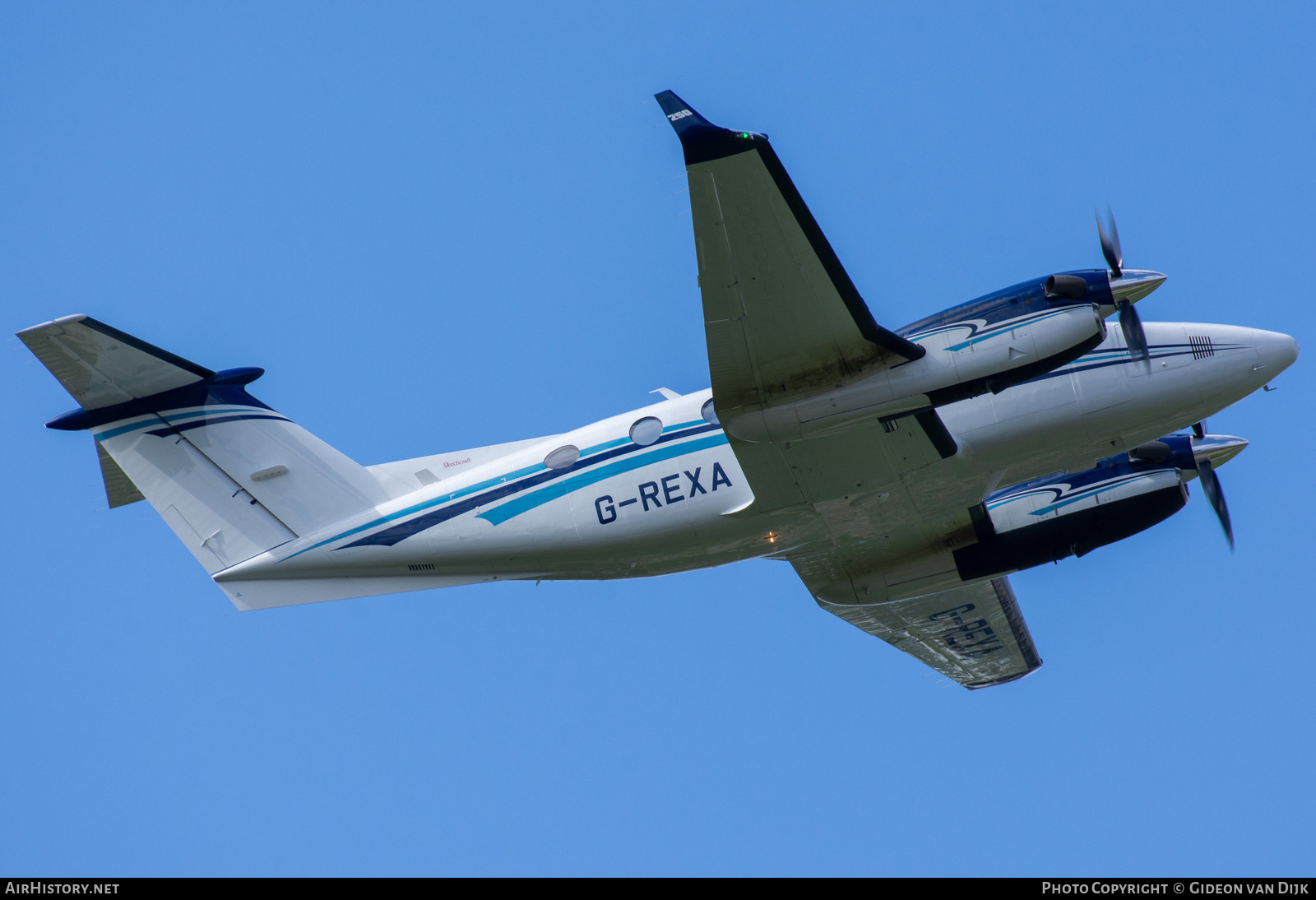 Aircraft Photo of G-REXA | Beechcraft 250 King Air (200GT) | AirHistory.net #792791
