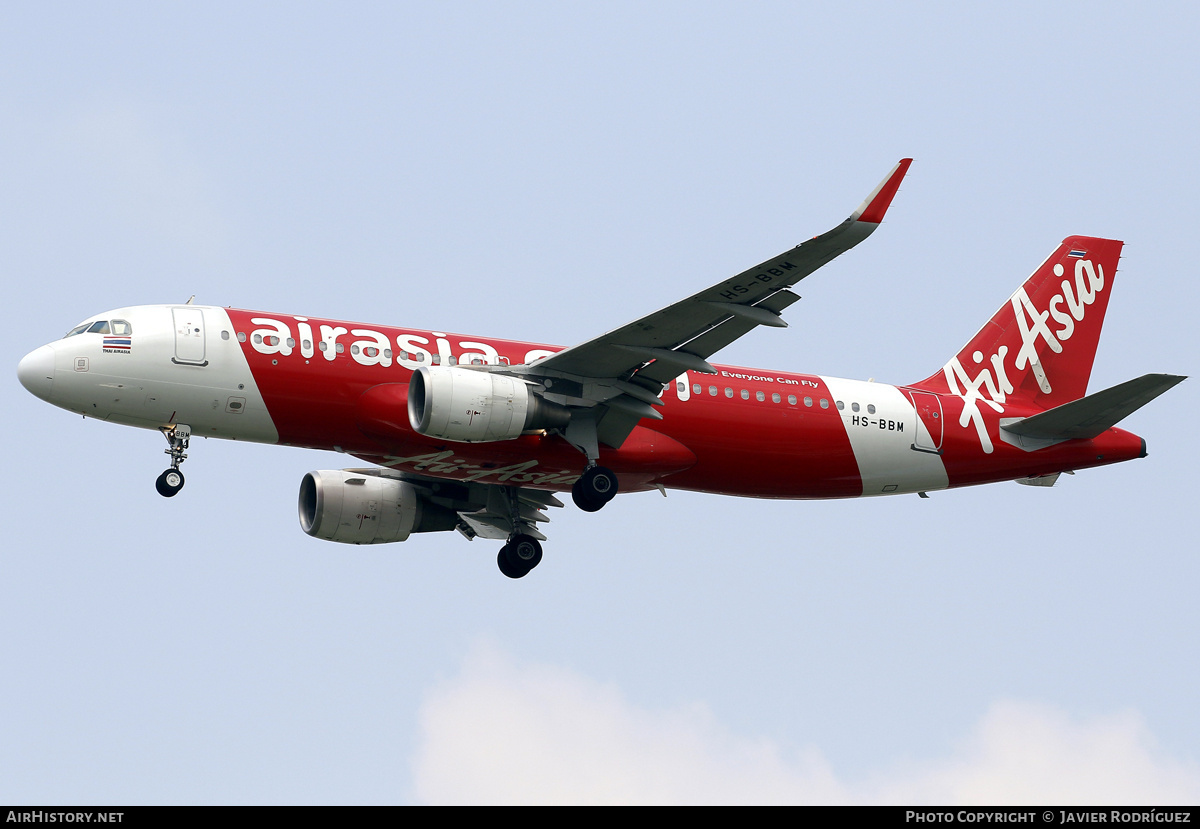 Aircraft Photo of HS-BBM | Airbus A320-216 | AirAsia | AirHistory.net #792793