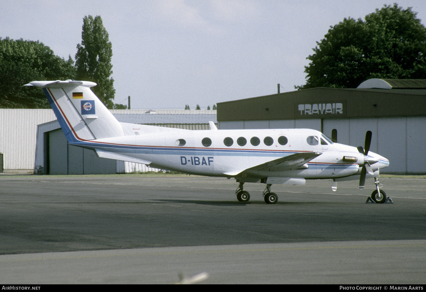 Aircraft Photo of D-IBAF | Beech B200 Super King Air | Schöller | AirHistory.net #792794