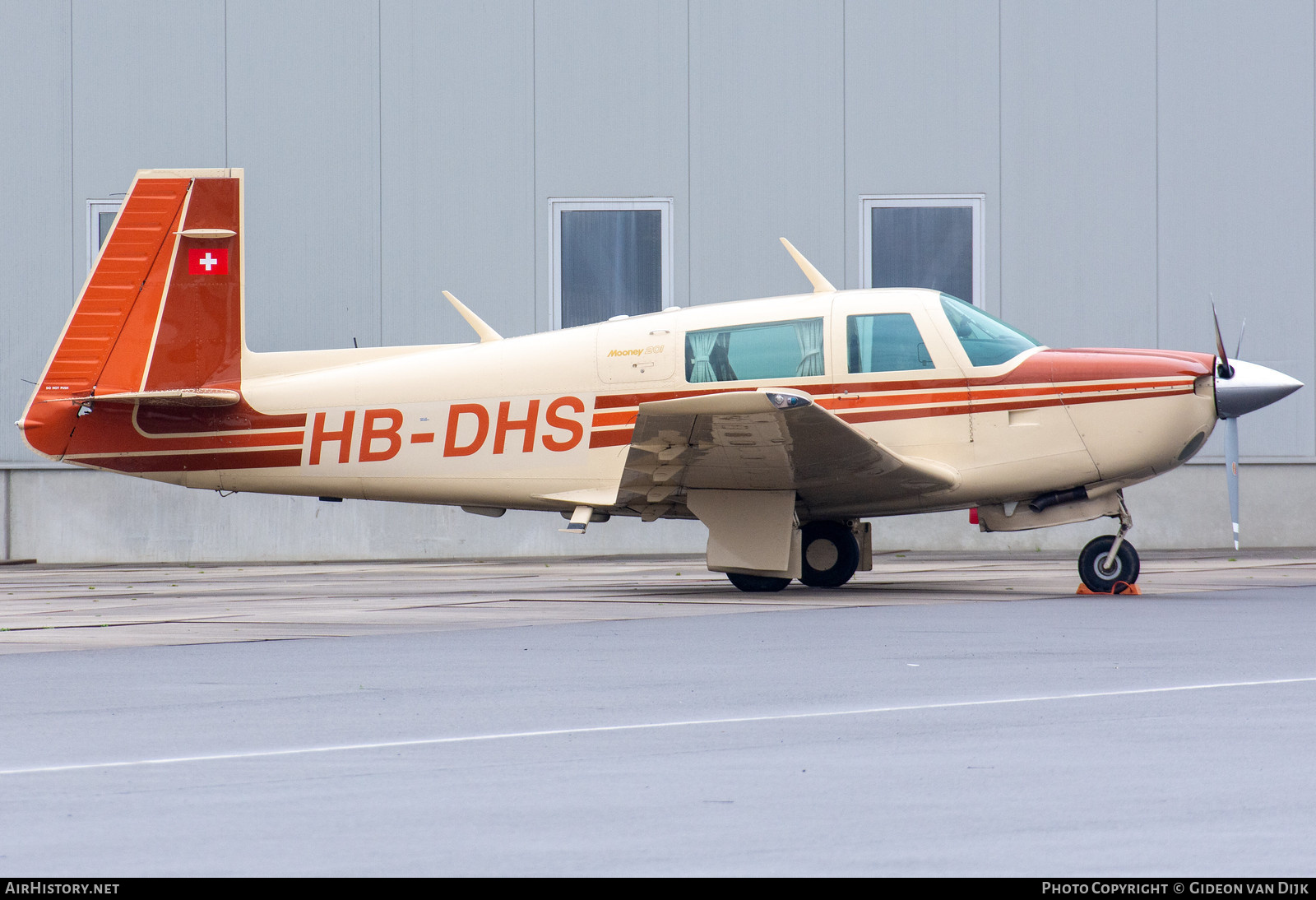 Aircraft Photo of HB-DHS | Mooney M-20J 201 | AirHistory.net #792796