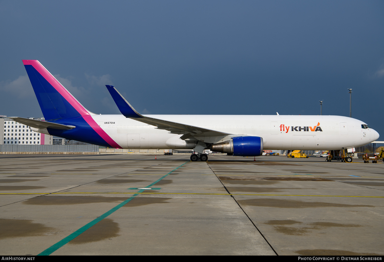 Aircraft Photo of UK-67014 | Boeing 767-304/ER(BDSF) | Fly Khiva | AirHistory.net #792822