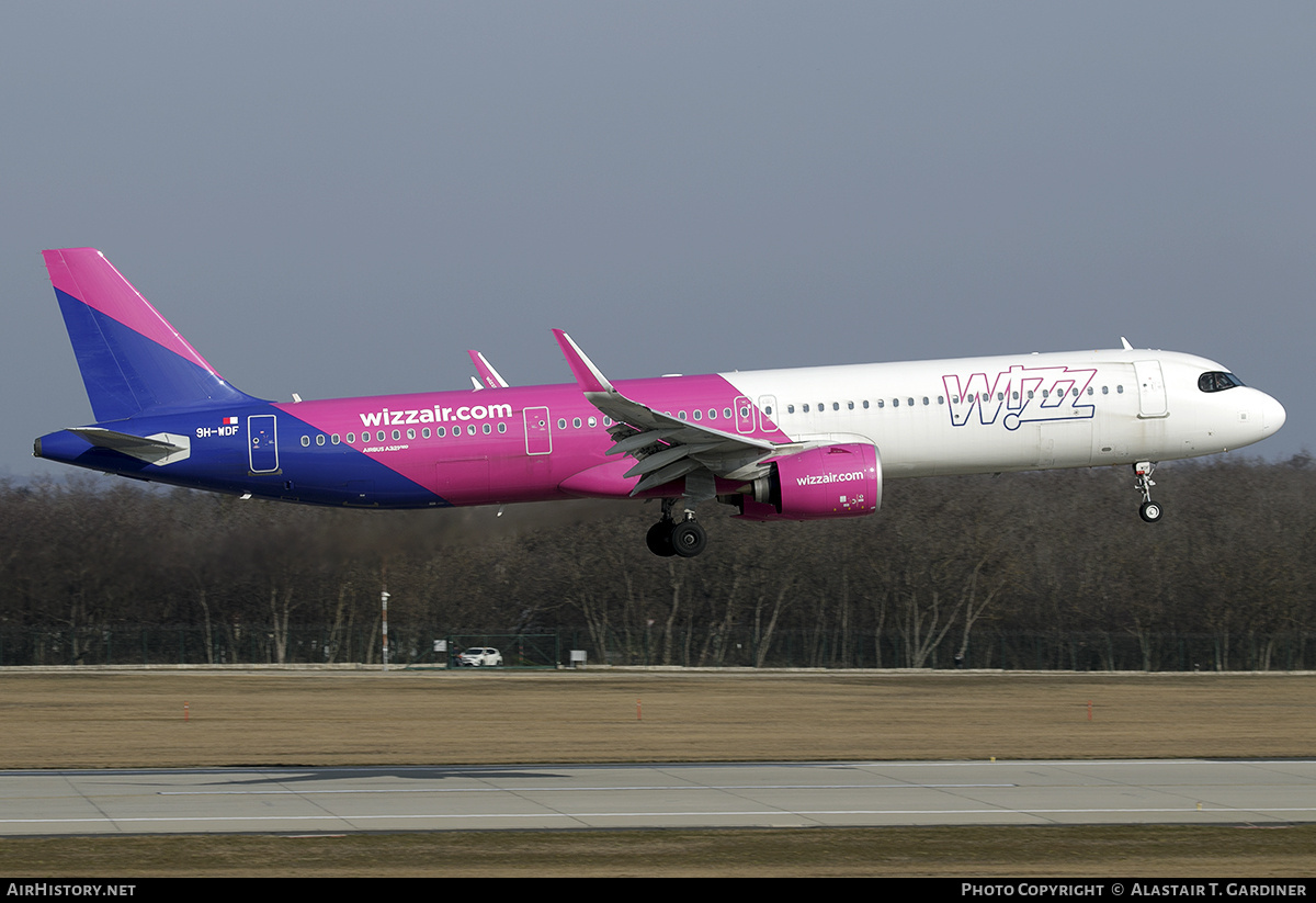 Aircraft Photo of 9H-WDF | Airbus A321-271NX | Wizz Air | AirHistory.net #792837