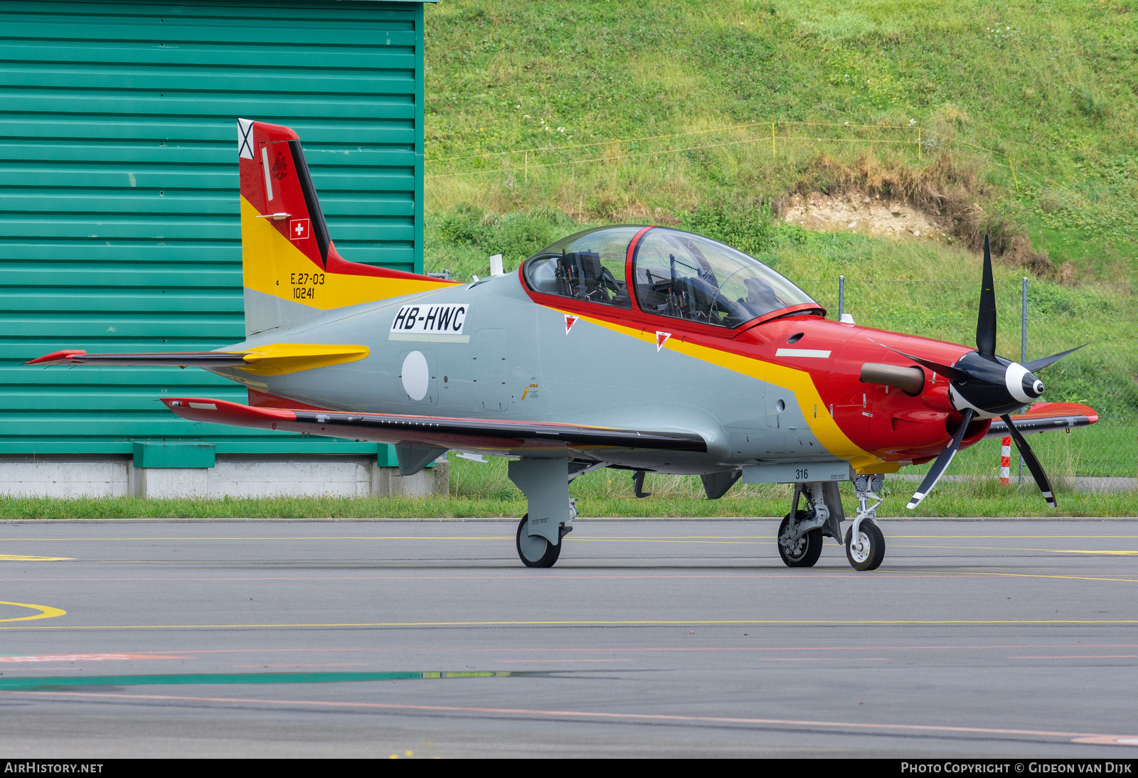Aircraft Photo of HB-HWC / E.27-03 | Pilatus PC-21 | Spain - Air Force | AirHistory.net #792842