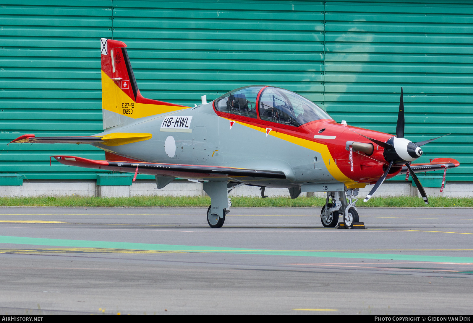 Aircraft Photo of HB-HWL / E.27-12 | Pilatus PC-21 | Spain - Air Force | AirHistory.net #792843