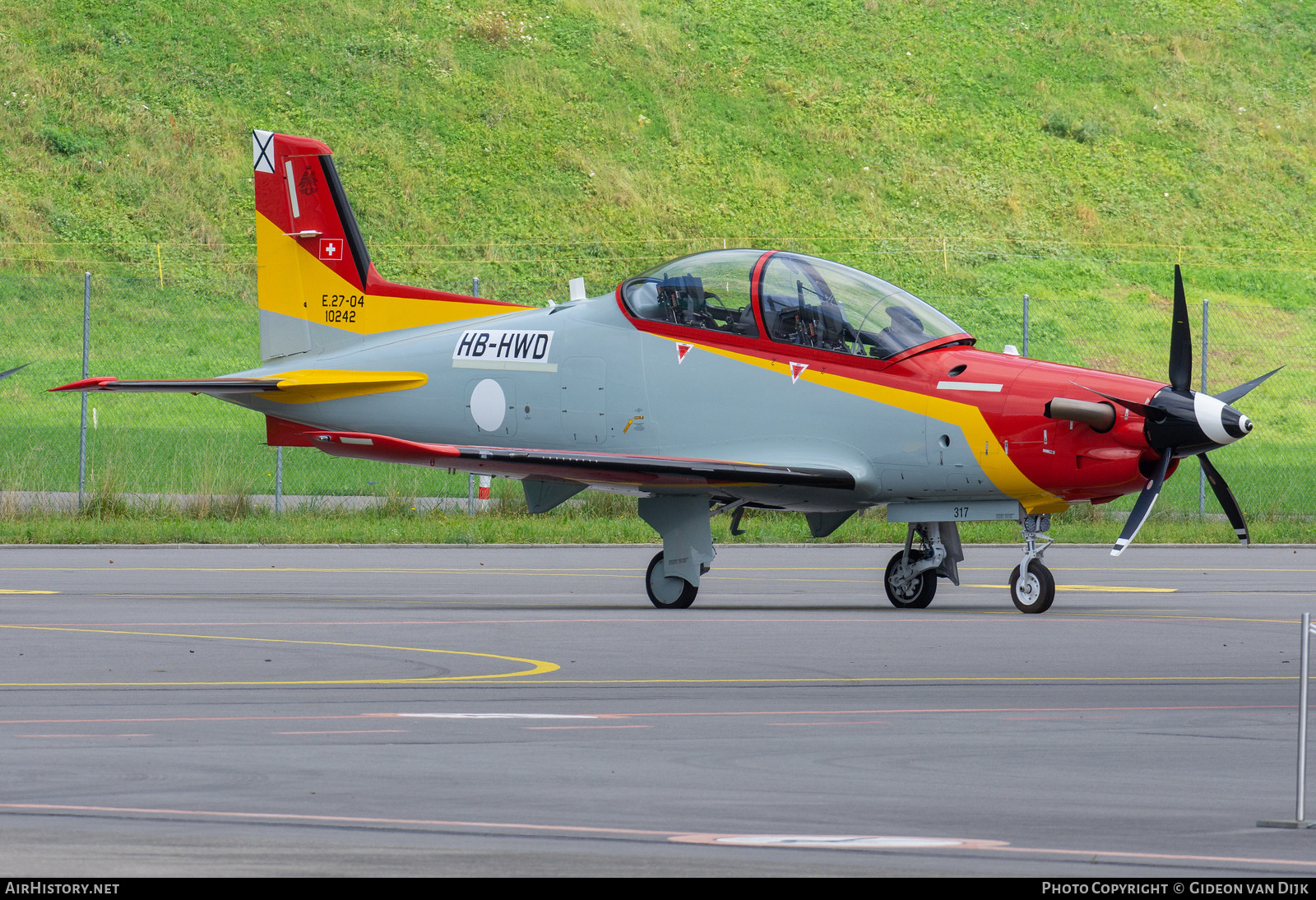 Aircraft Photo of HB-HWD / E.27-04 | Pilatus PC-21 | Spain - Air Force | AirHistory.net #792849
