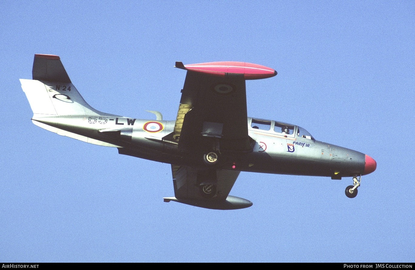 Aircraft Photo of 24 | Morane-Saulnier MS-760 Paris IR | France - Air Force | AirHistory.net #792850