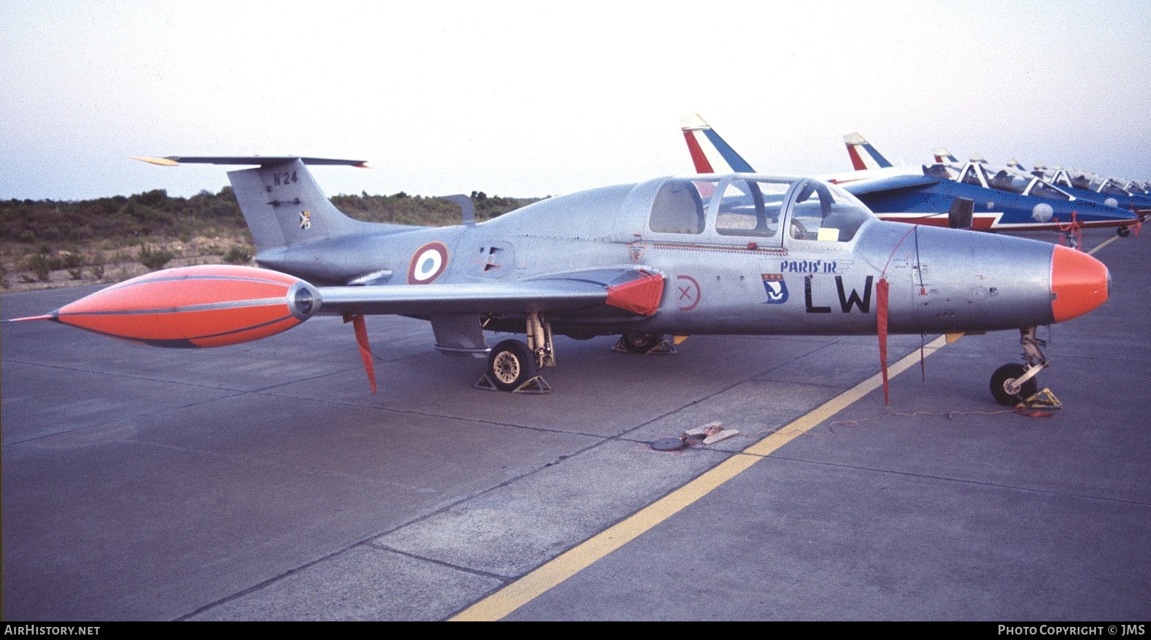 Aircraft Photo of 24 | Morane-Saulnier MS-760 Paris IR | France - Air Force | AirHistory.net #792858