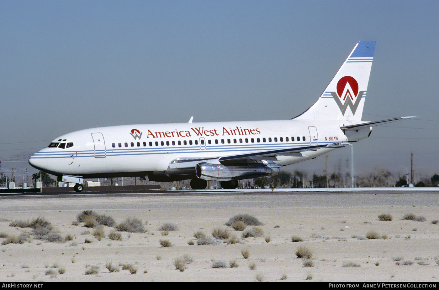Aircraft Photo of N180AW | Boeing 737-277/Adv | America West Airlines | AirHistory.net #792866