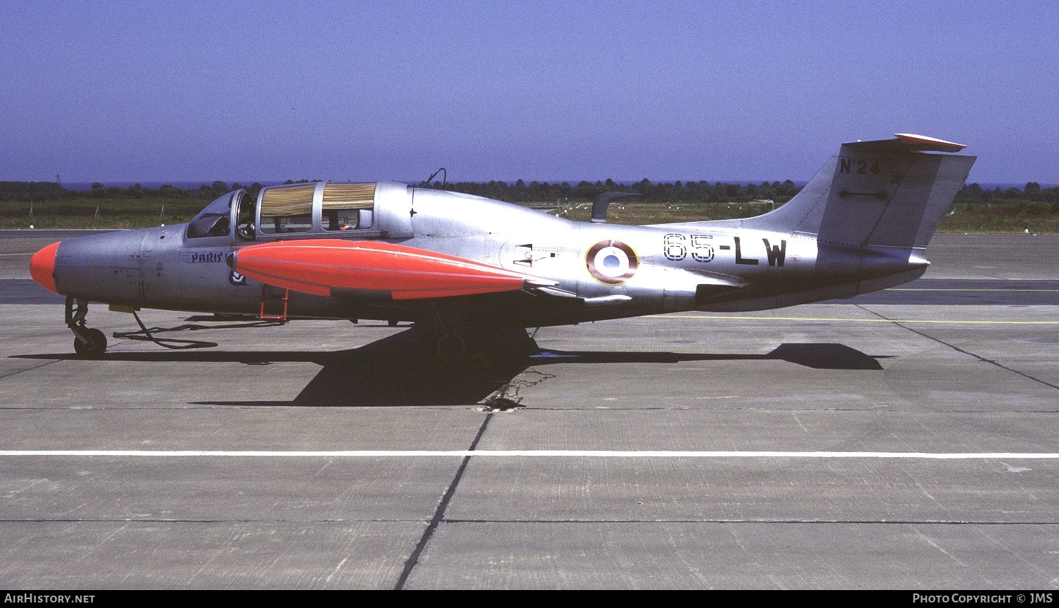 Aircraft Photo of 24 | Morane-Saulnier MS-760 Paris IR | France - Air Force | AirHistory.net #792871