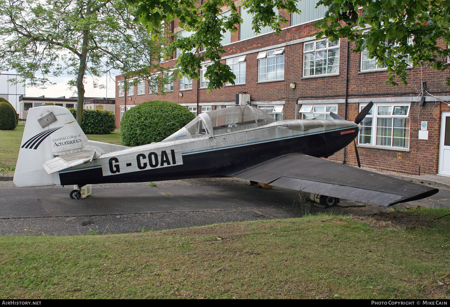 Aircraft Photo of G-COAI | Cranfield A-1 Eagle | Cranfield College of Aeronautics | AirHistory.net #792876