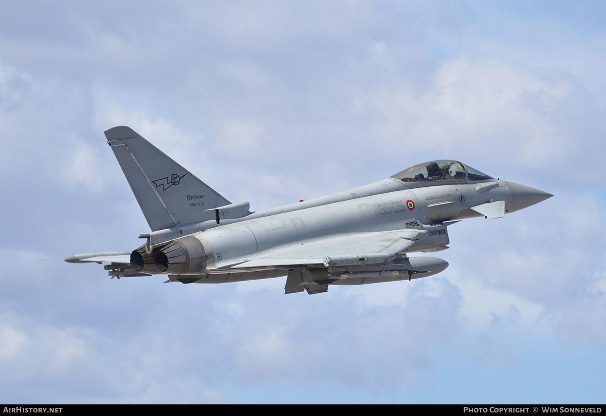 Aircraft Photo of MM7276 | Eurofighter F-2000A Typhoon | Italy - Air Force | AirHistory.net #792895