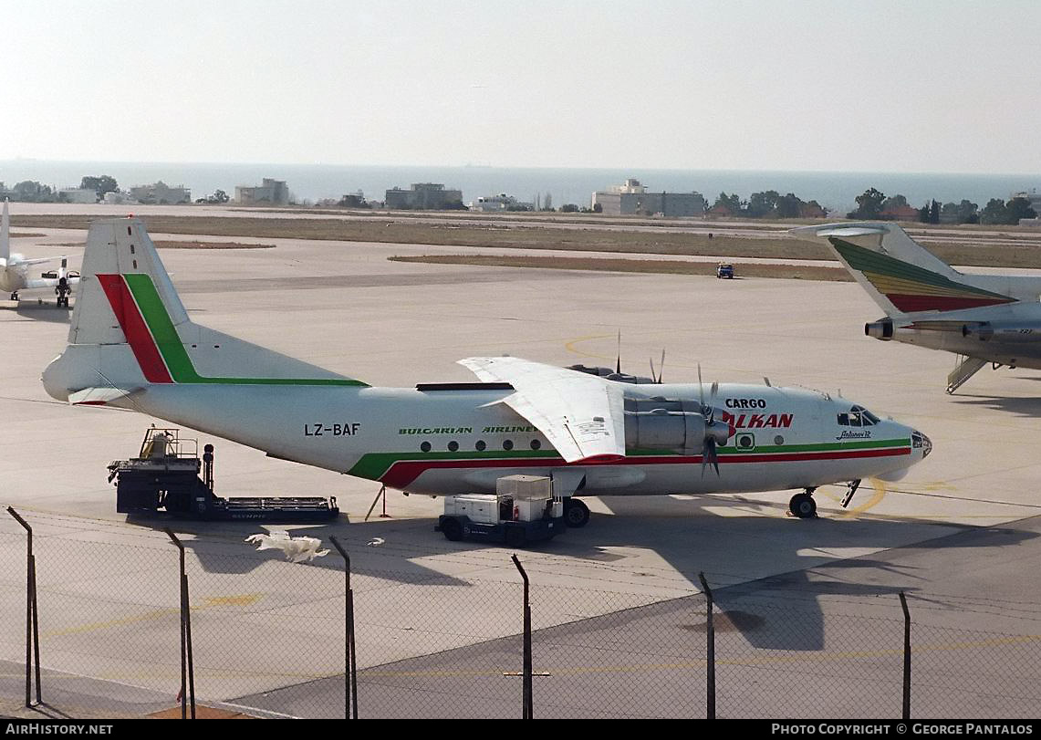 Aircraft Photo of LZ-BAF | Antonov An-12B | Balkan - Bulgarian Airlines Cargo | AirHistory.net #792924