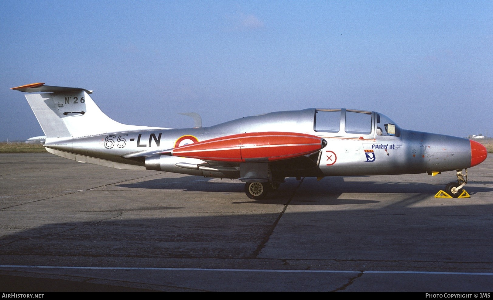 Aircraft Photo of 26 | Morane-Saulnier MS-760 Paris IR | France - Air Force | AirHistory.net #792935