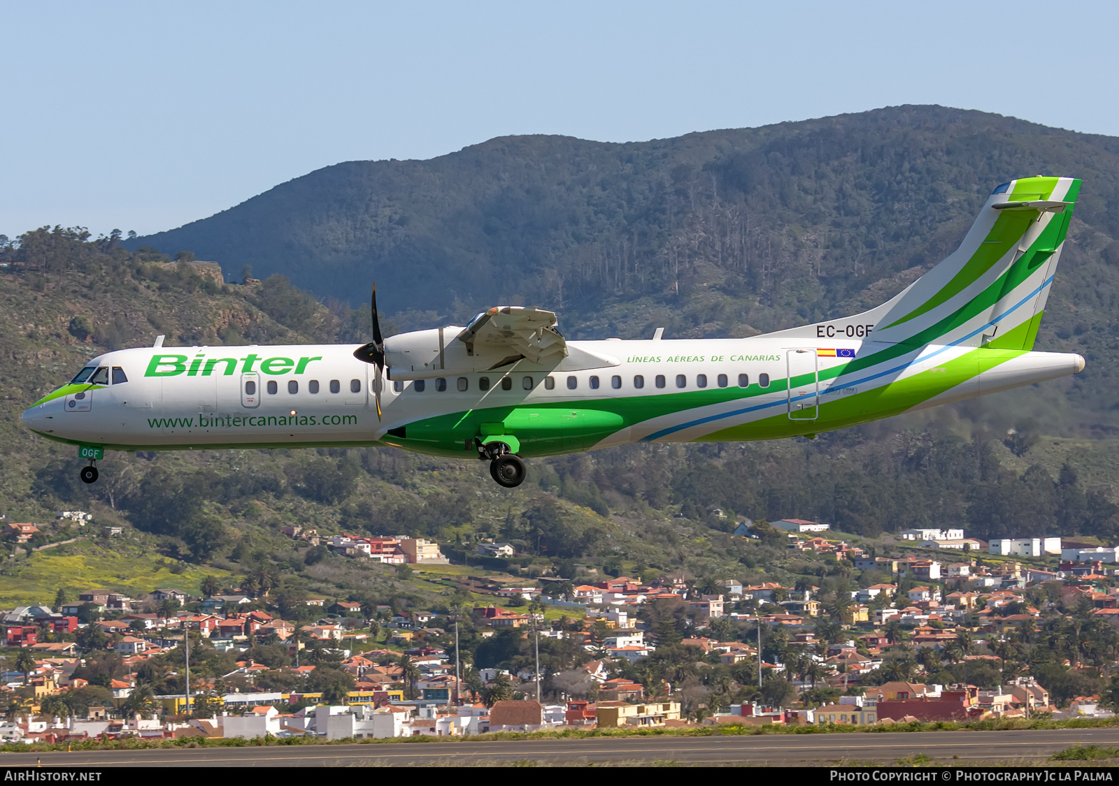 Aircraft Photo of EC-OGF | ATR ATR-72-600 (ATR-72-212A) | Binter Canarias | AirHistory.net #792946