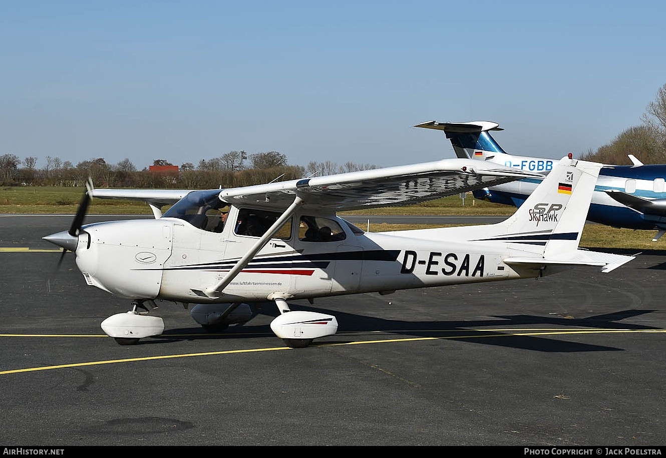 Aircraft Photo of D-ESAA | Cessna 172S Skyhawk SP | Luftfahrtverein Essen | AirHistory.net #792955