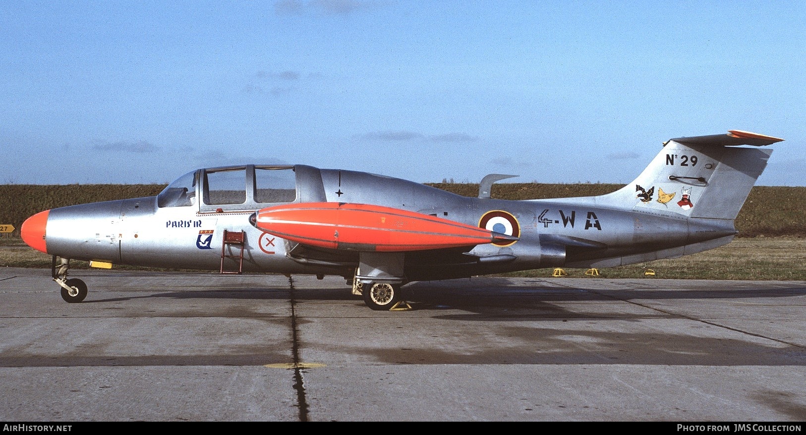 Aircraft Photo of 29 | Morane-Saulnier MS-760 Paris IR | France - Air Force | AirHistory.net #792961