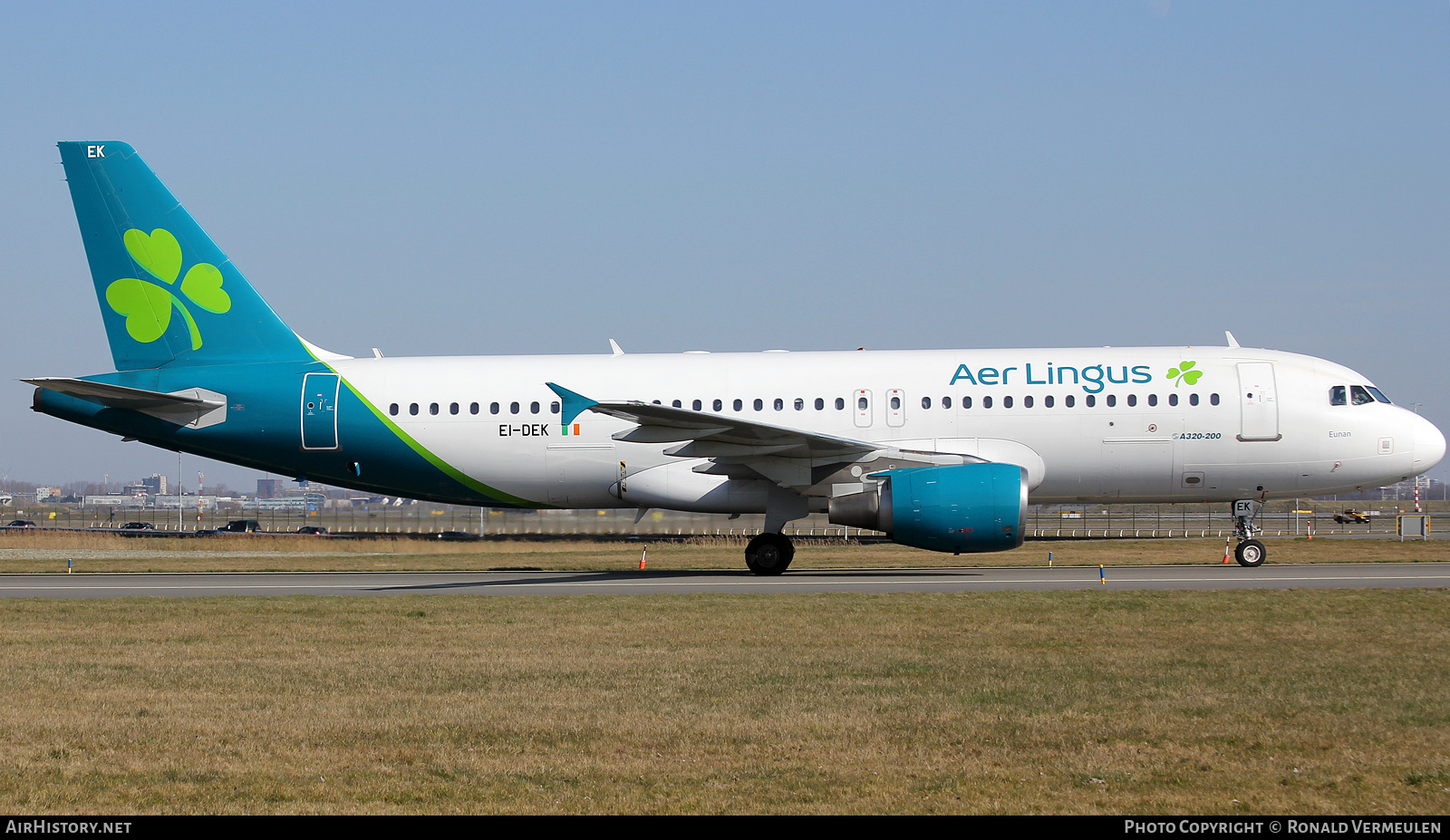 Aircraft Photo of EI-DEK | Airbus A320-214 | Aer Lingus | AirHistory.net #792966