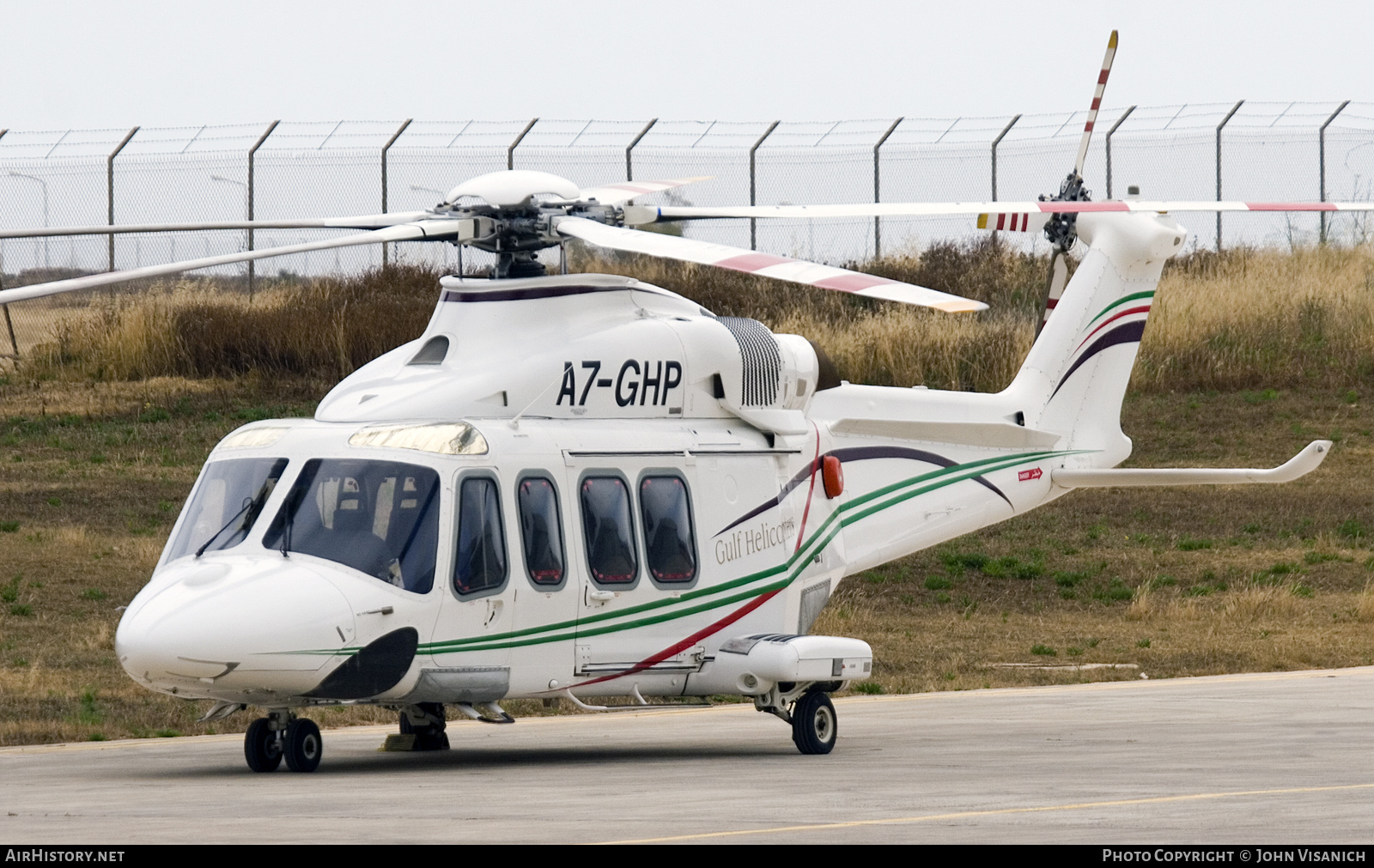 Aircraft Photo of A7-GHP | AgustaWestland AW-139 | Gulf Helicopters | AirHistory.net #792972