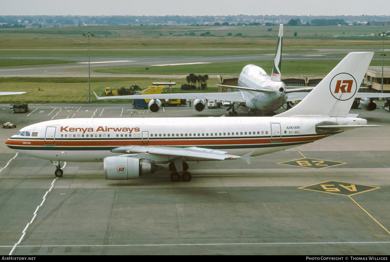Aircraft Photo of 5Y-BEL | Airbus A310-304 | Kenya Airways | AirHistory.net #792974
